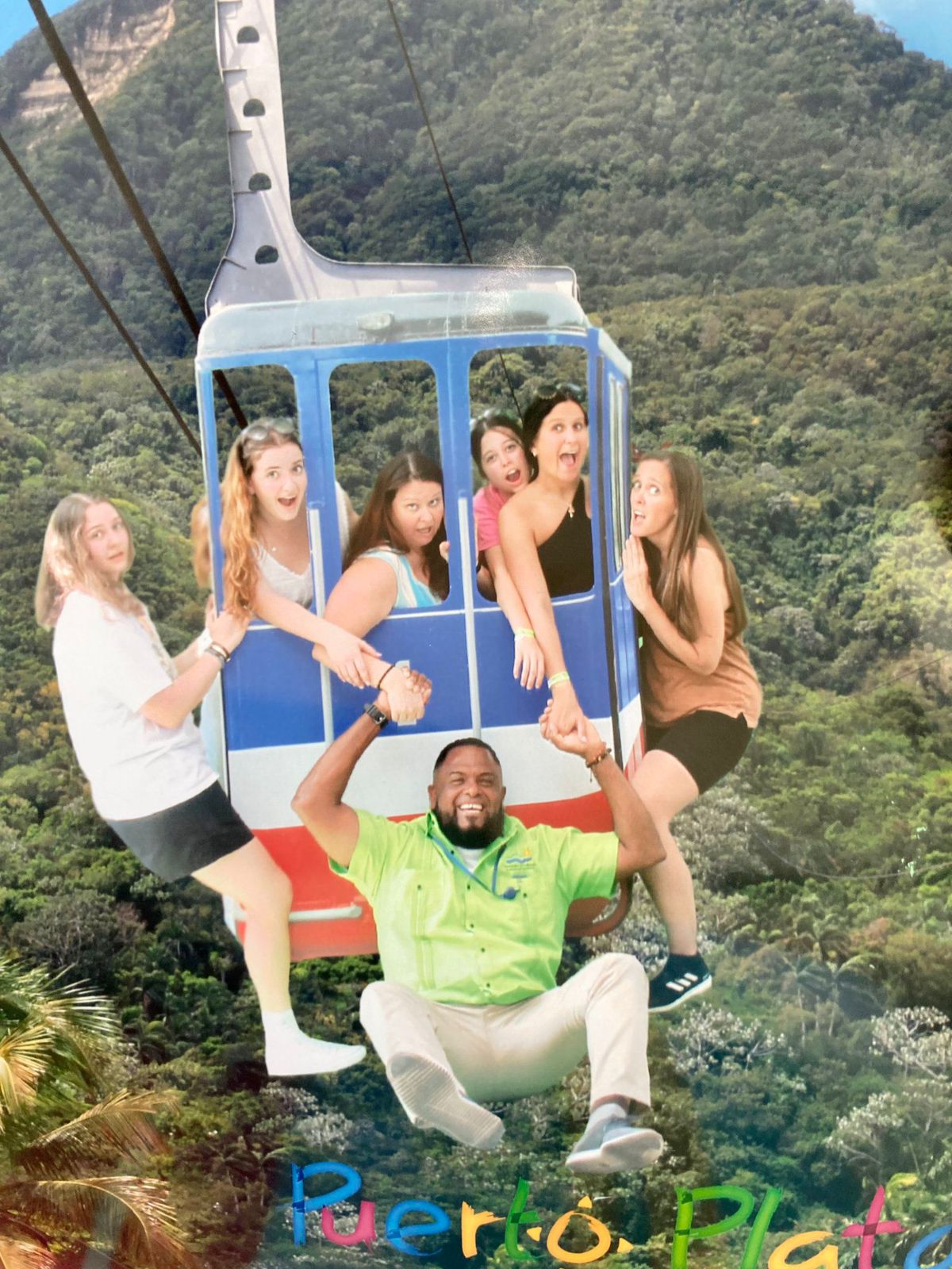 View from the Cable Car in Puerto Plata